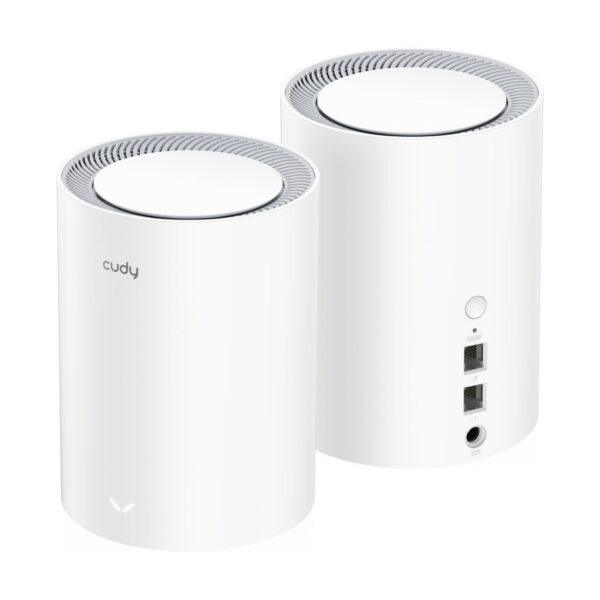 Cudy M3000 AX3000 2 5G Dual Band Wi Fi 6 Mesh Router (2 Pack)