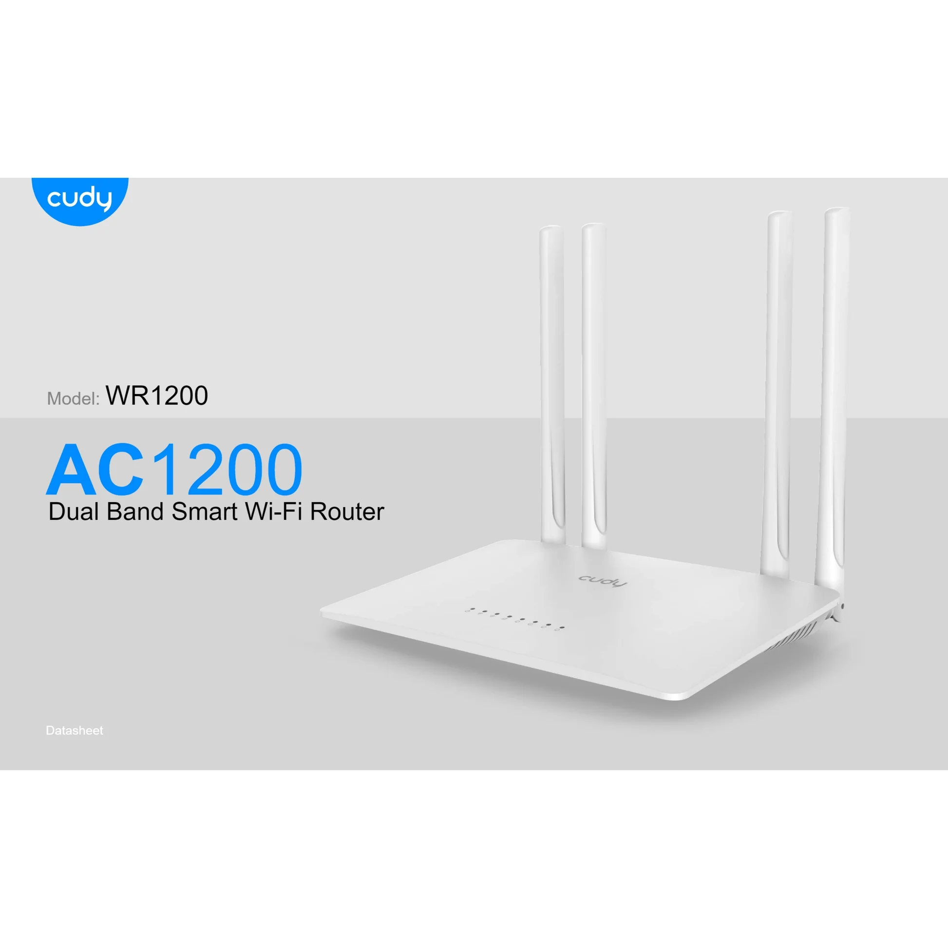 Cudy Wr1200 Ac1200 Dual Band Smart Wi Fi Router B