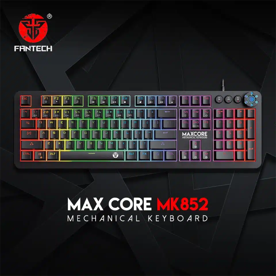 Fantech Mk852 Usb Wired Led Mechanical Gaming Keyboard A