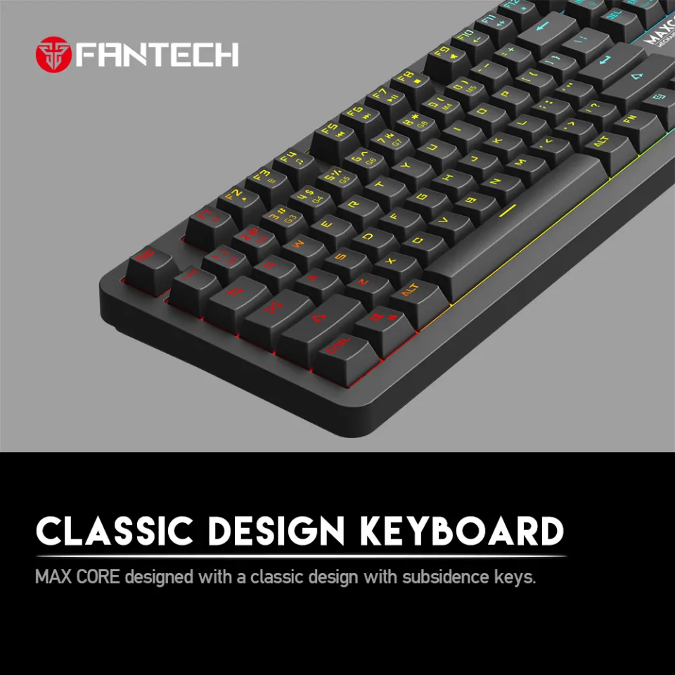 Fantech Mk852 Usb Wired Led Mechanical Gaming Keyboard D