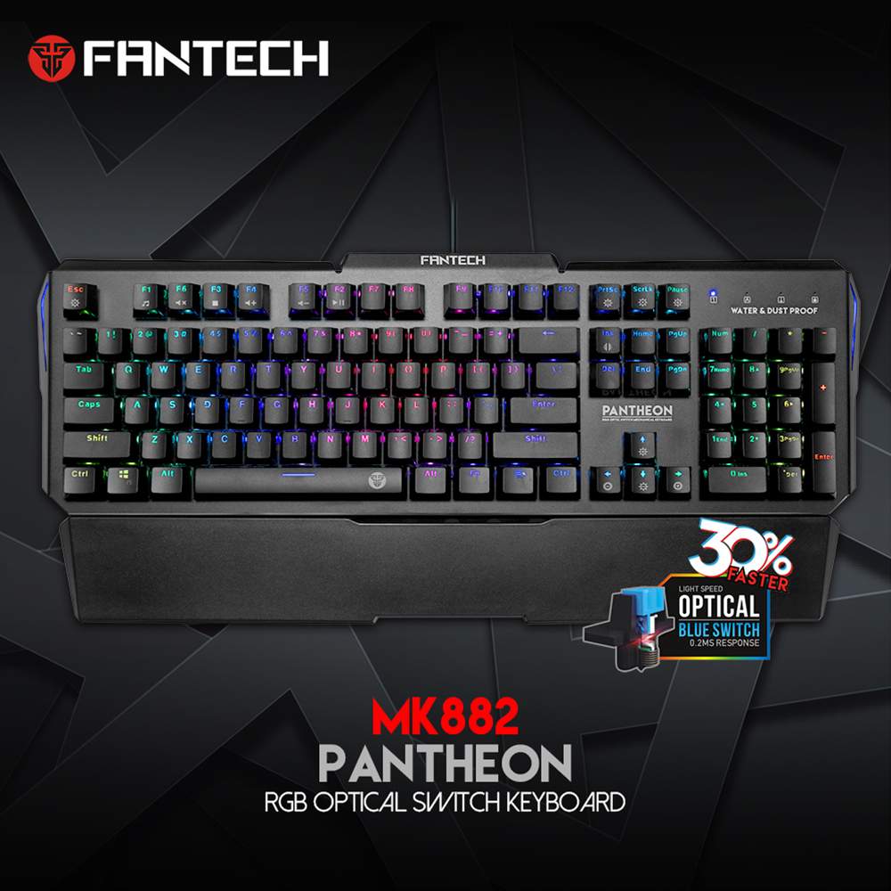 Fantech Mk882 Pantheon Rgb Wired Mechanical Gaming Keyboard A