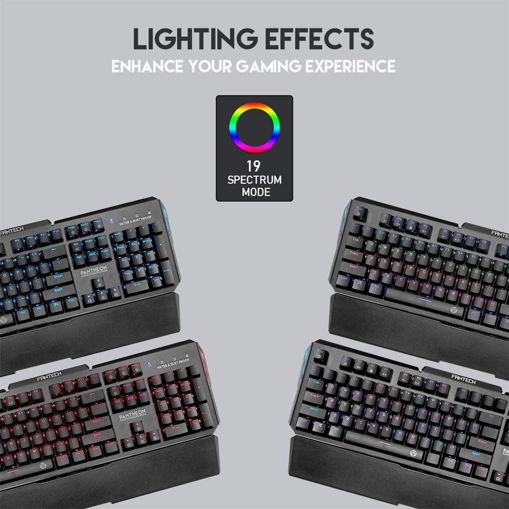 Fantech Mk882 Pantheon Rgb Wired Mechanical Gaming Keyboard C