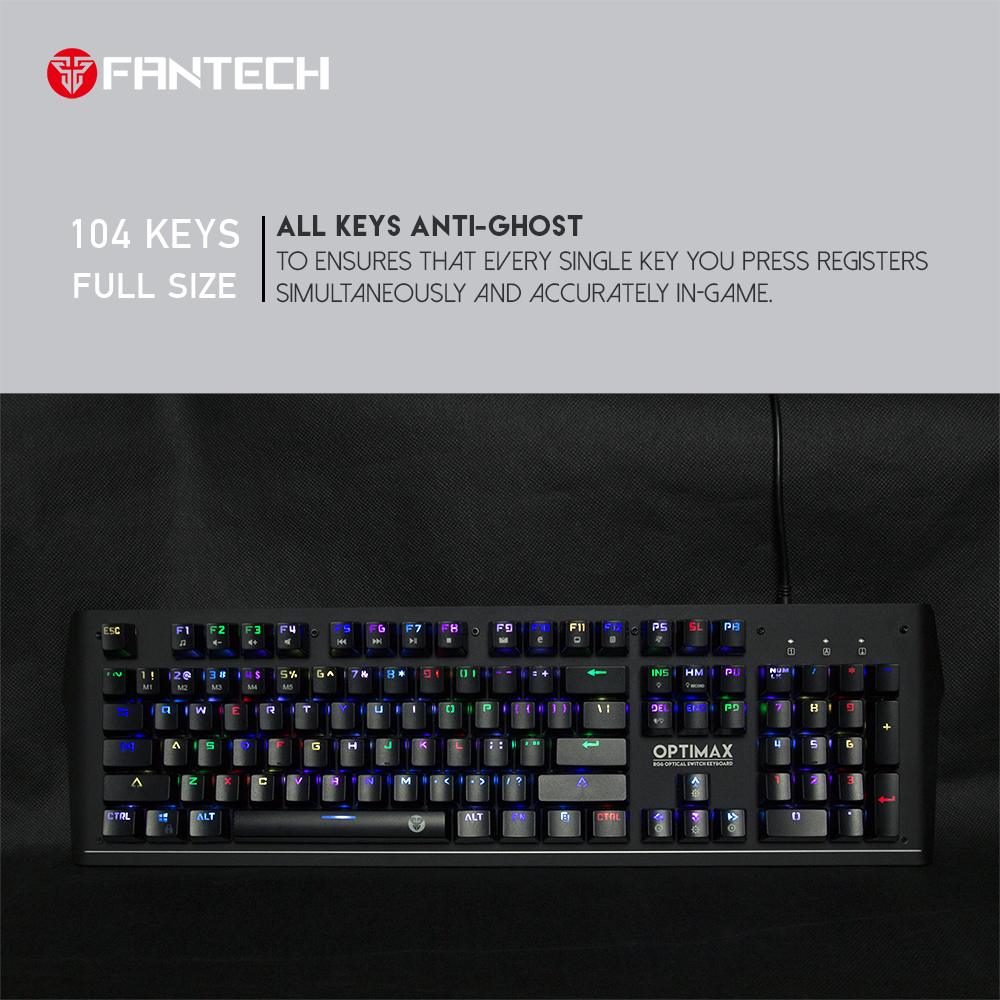 Fantech Mk885 Rgb Wired Mechanical Gaming Keyboard B