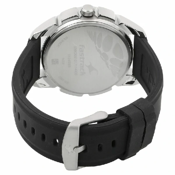 Fastrack Np3124Sp02 Silicone Strap Watch E