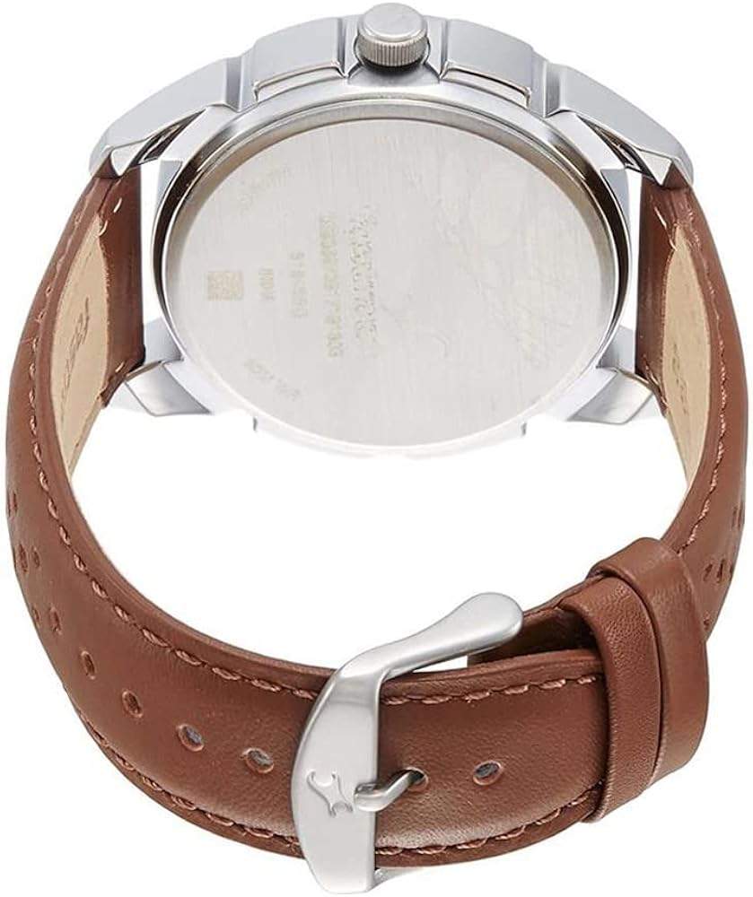 Fastrack Ns3124Sl06 Leather Strap Watch A