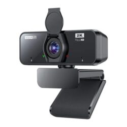 GearUP K450 Webcam  2K 4.0MP HD USB Webcam with Privacy Cover Plug & Play USB Webcam with Built in Mic