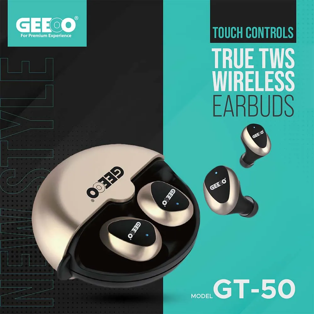 Geeoo (Gt40+Gt50) Combo Tws Earbud Offer B