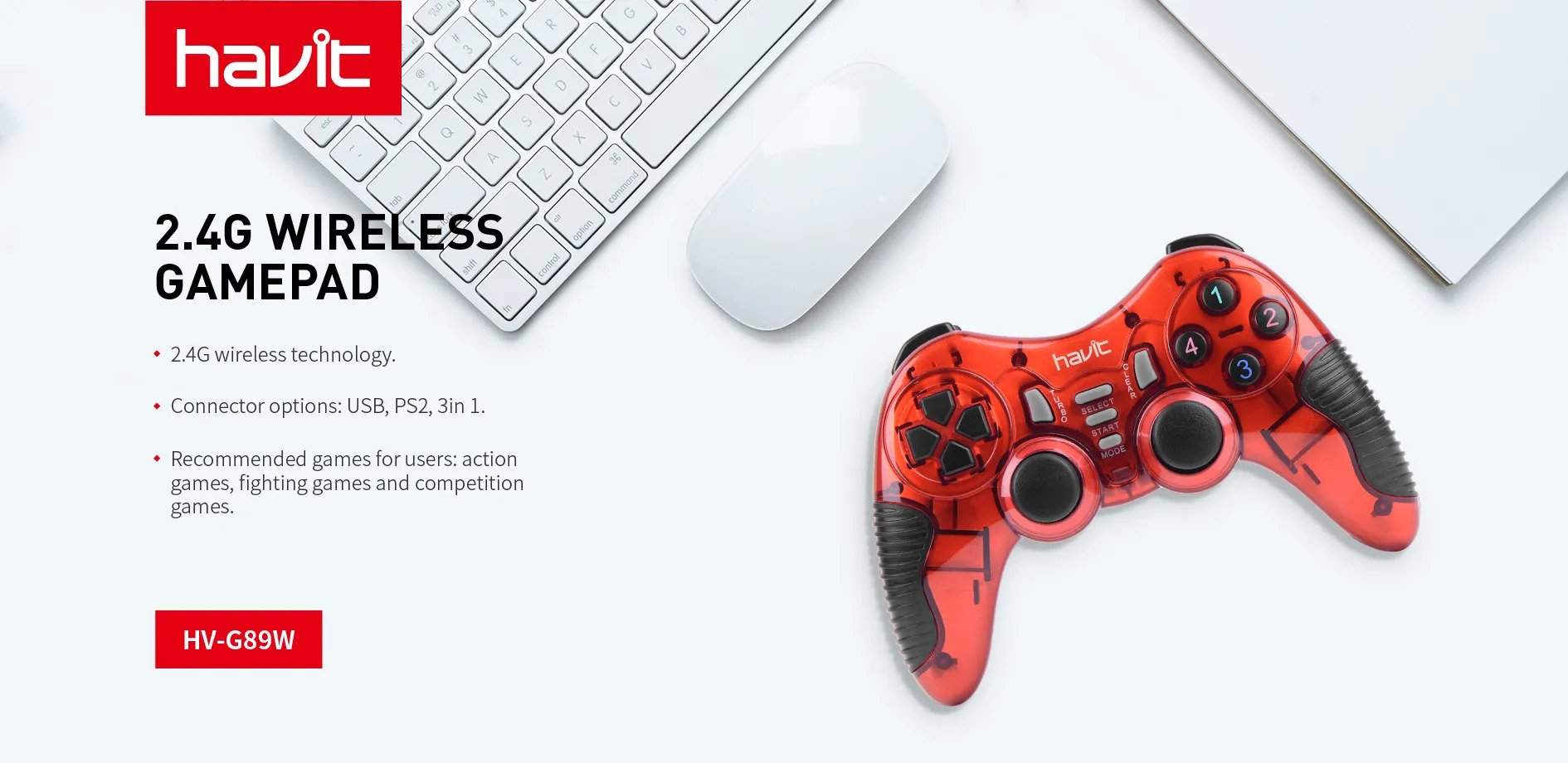 Havit G89W Wireless Game Pad D