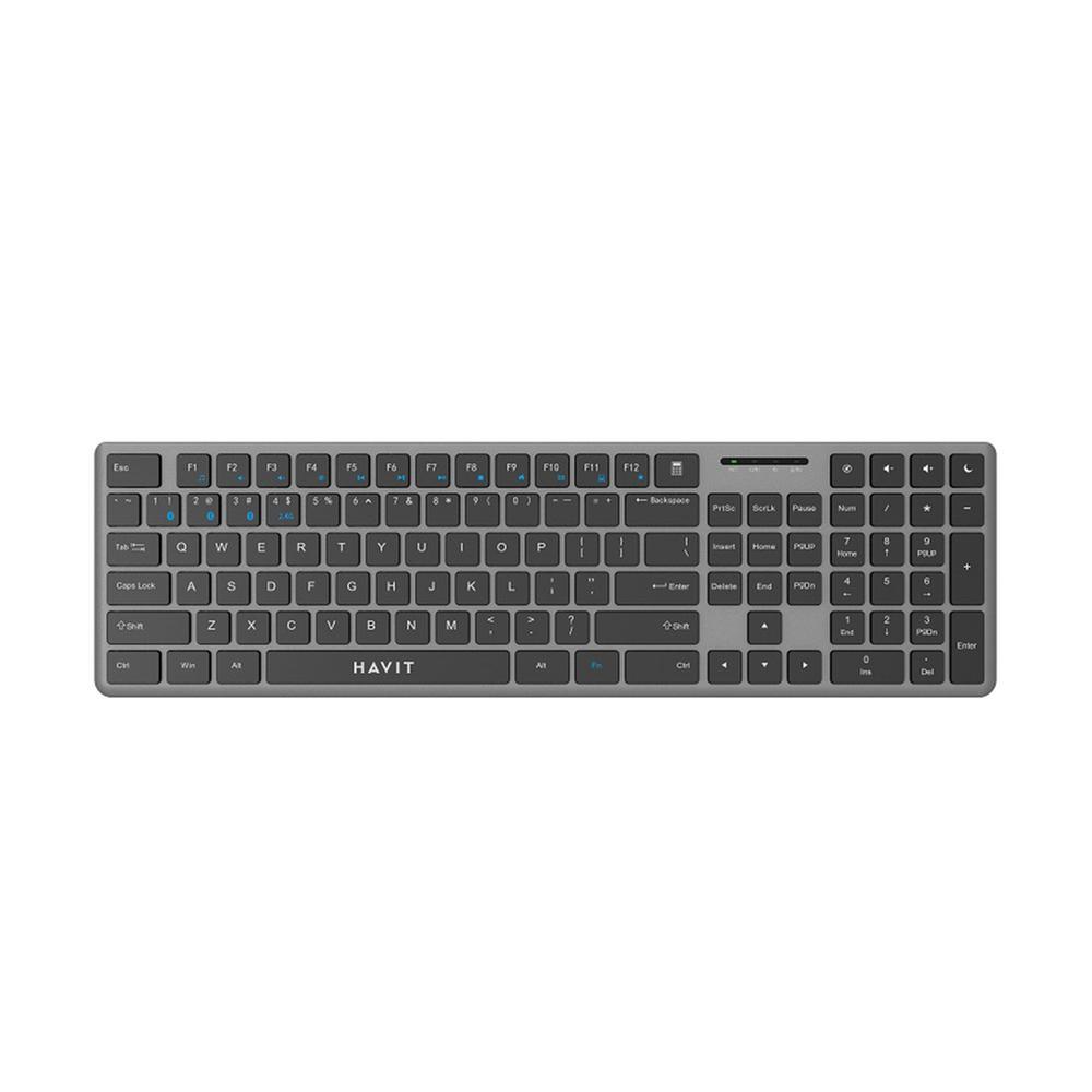 Havit Kb235Wb Dual Mode Bluetooth Keyboard With Bangla A