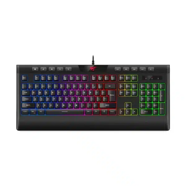 Havit KB487L USB Multi Function Backlit Gaming Keyboard with Bangla