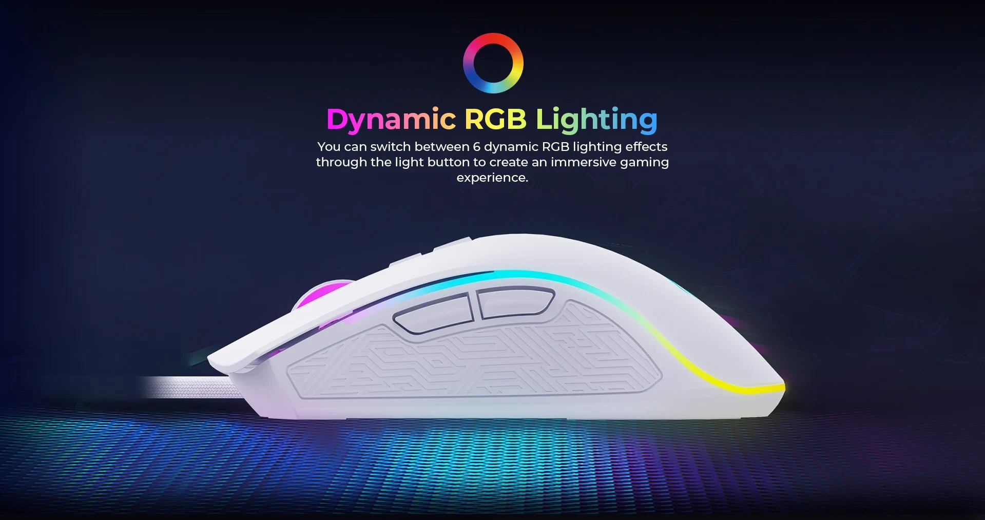 Havit Ms1034 Rgb Backlit Programmable Gaming Mouse F