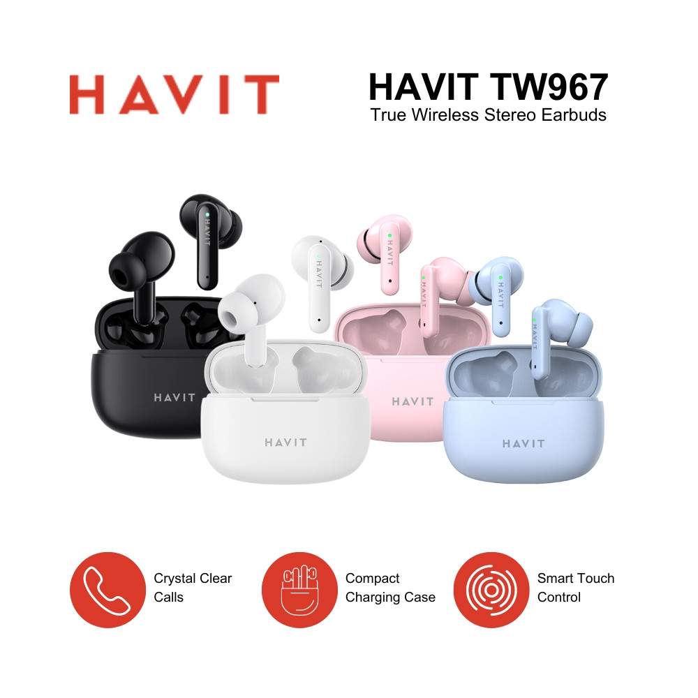 Havit Tw967 Bluetooth Earbuds C