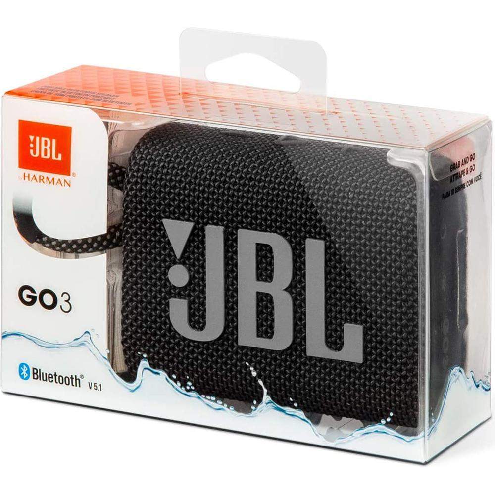 Jbl Go 3 Portable Waterproof Bluetooth Speaker B