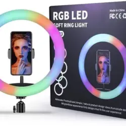 MJ33 RGB LED Soft Ring Light