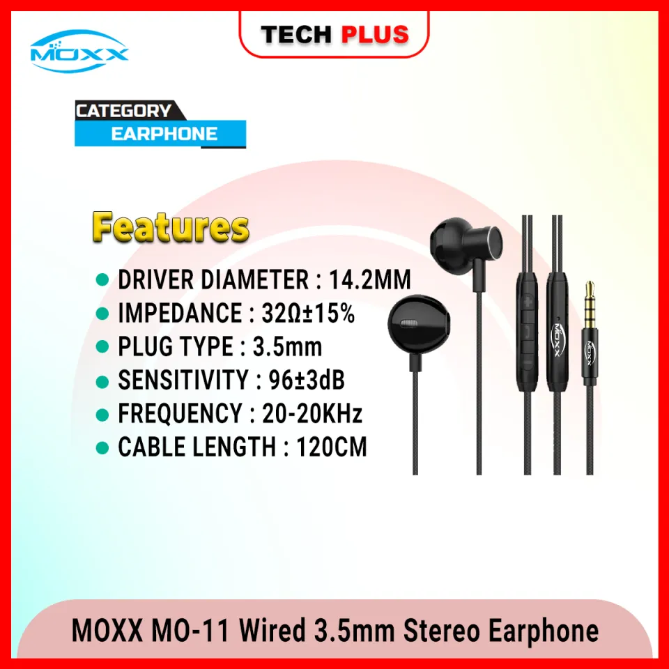 Moxx Mo 11 Stereo Earphone D