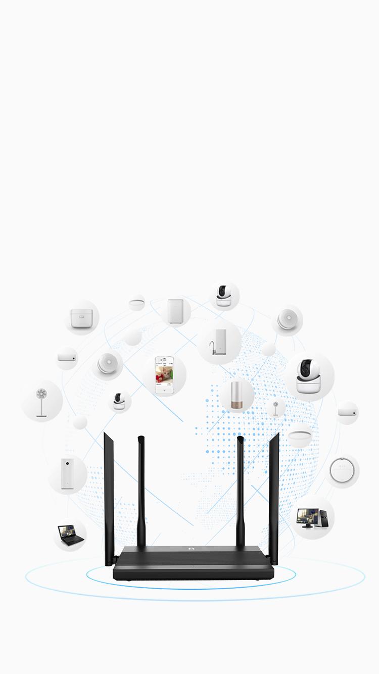 Netis N3D Ac1200 Wireless Dual Band Router D