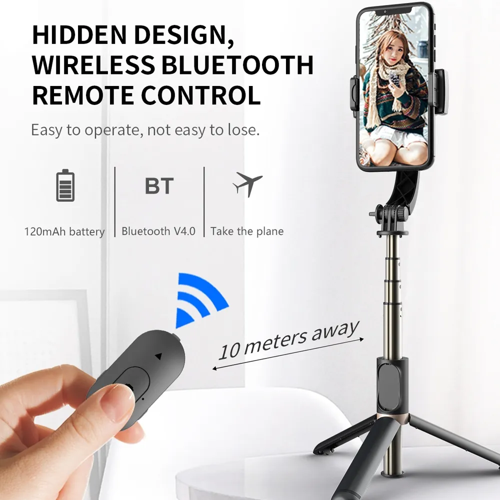 Q08 Gimbal Stabilizer Bluetooth Remote Control E