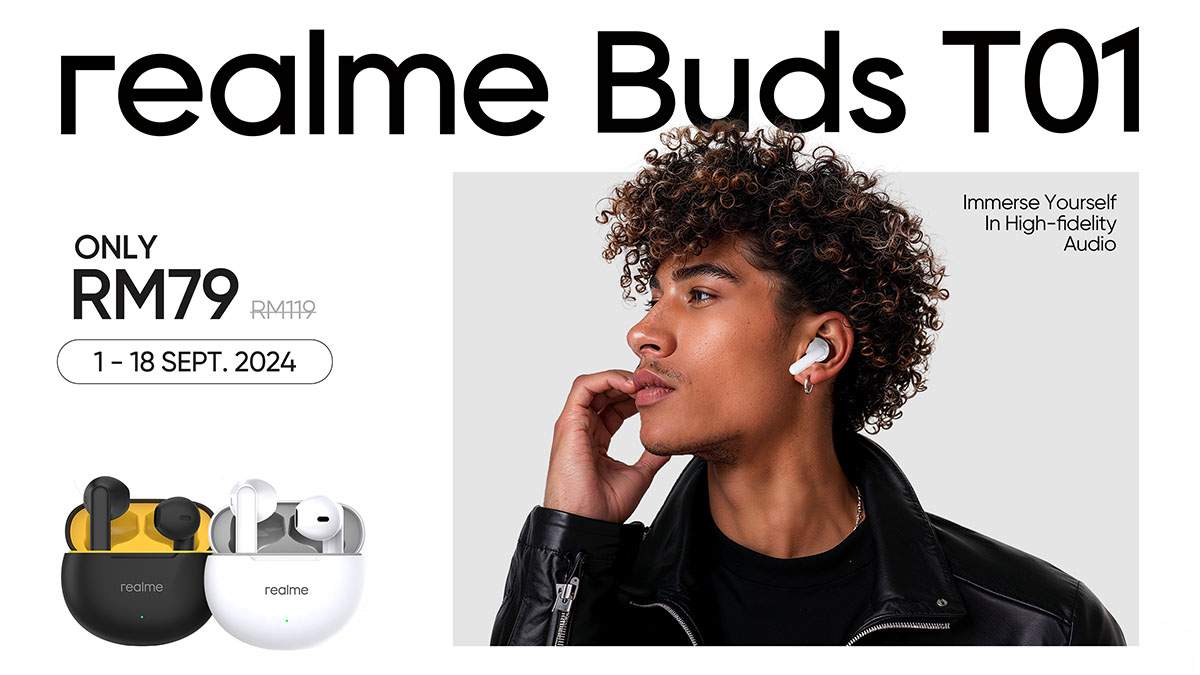 Realme Buds T01 True Wireless Earbuds B