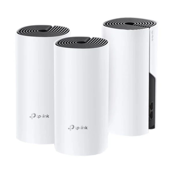 TP Link Deco E4 (3 Pack) Whole Home Mesh Wi Fi System AC1200 Dual band Router