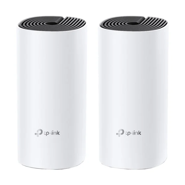 TP Link Deco M4 (2 Pack) Whole Home Mesh Wi Fi System AC1200 Dual band Router