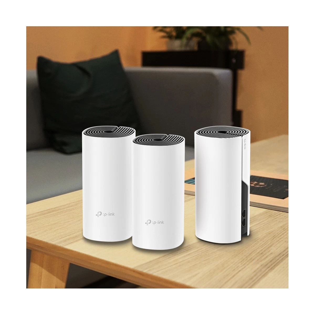 Tp Link Deco M4 (3 Pack) Whole Home Mesh Wi Fi System Ac1200 Dual Band Router A