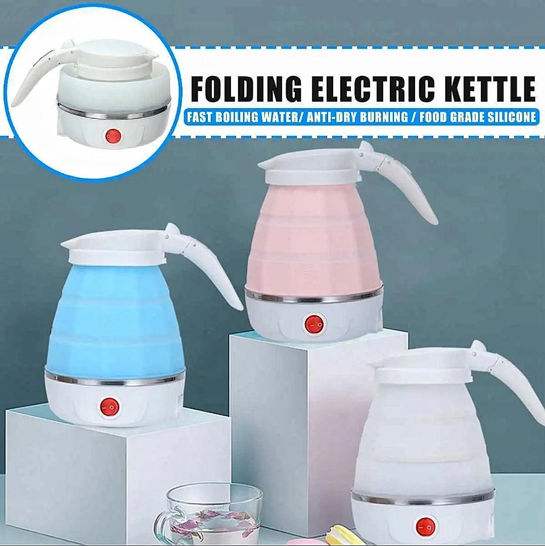 Travelling Folding Kettle Electric Silicone Foldable Water Kettles B