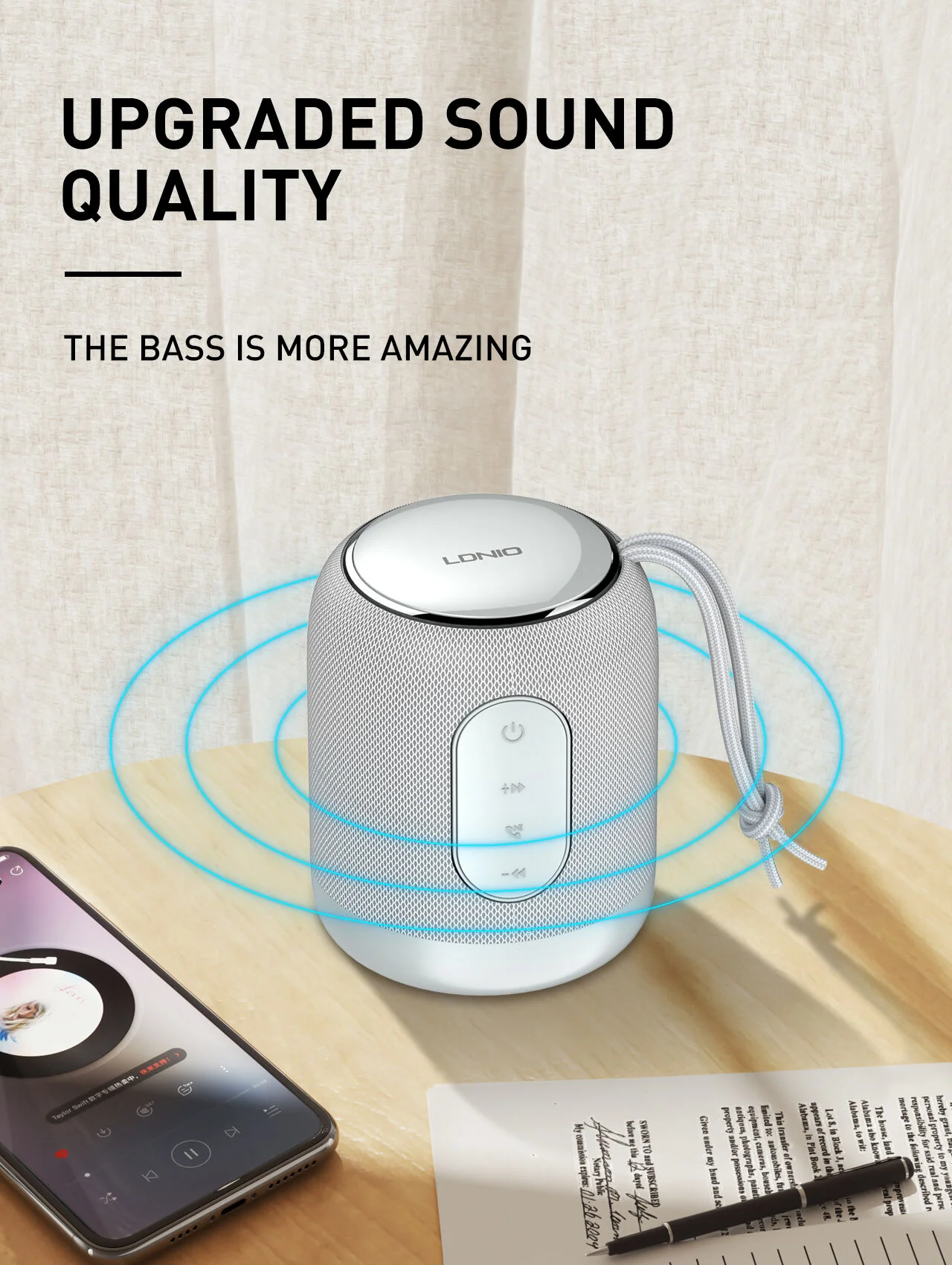 Ldnio Bts12 Bluetooth Speaker E