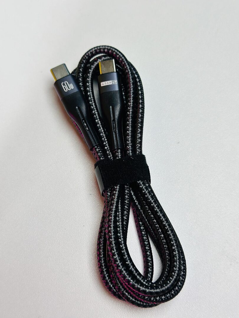 Gearup Cc6015 Type C To C 60W Pd Fast Charging &Amp; Data Cable – 1 5M B Gearup Cc6015 Type C To C 60W Pd Fast Charging &Amp; Data Cable – 1 5M B