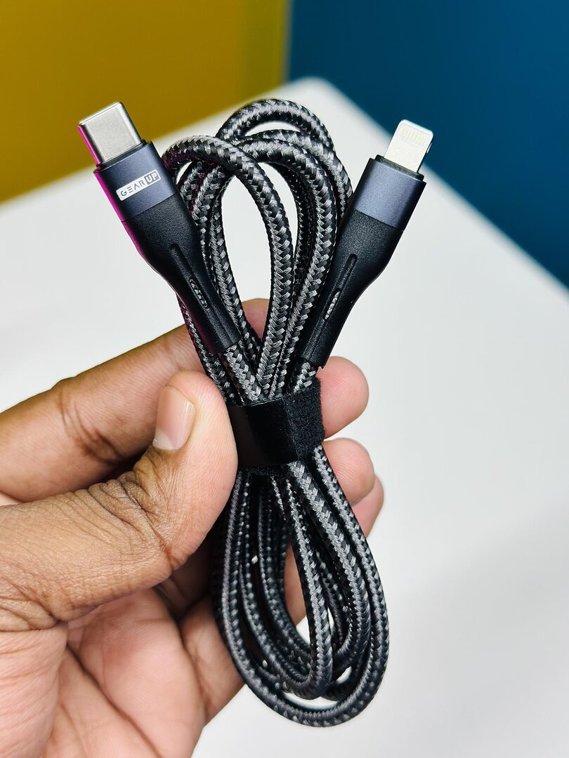 Gearup Cl2015 Type C To Lightning 20W Pd Fast Charging Cable &Amp; Data Cable 1 5M C