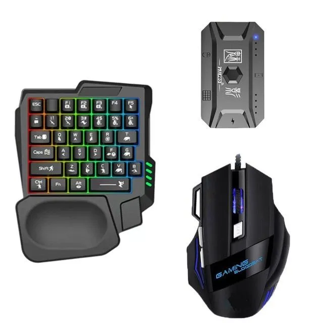 Gearup K190 Mobile Gaming Rgb Keyboard &Amp; Mouse Combo B