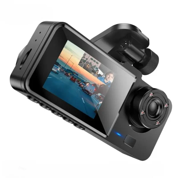 Hoco D163 3 Cameras Driving Recorder a