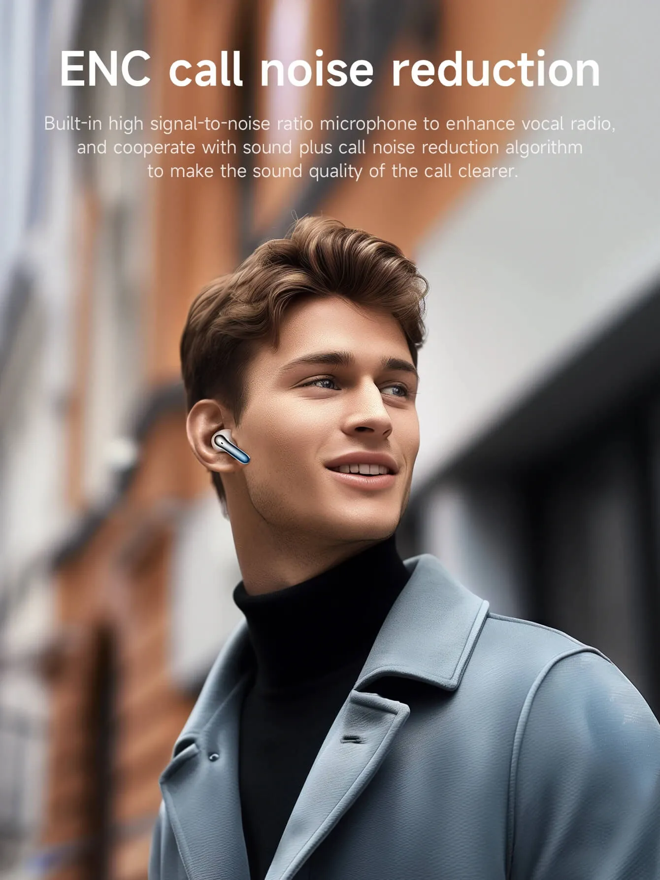 Hoco Eq16 Anc+Enc Tws Wireless Earbuds D Hoco Eq16 Anc+Enc Tws Wireless Earbuds D