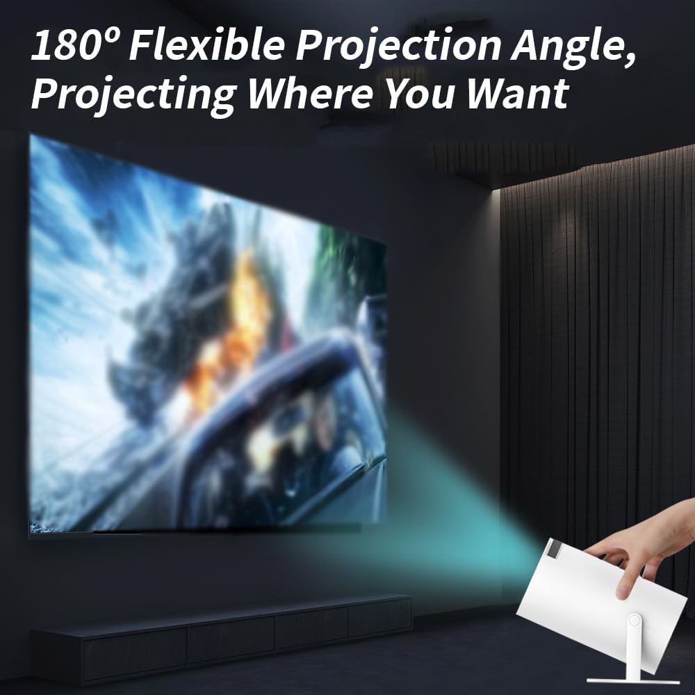 P30 Max Smart 4K Android 11 Portable Gaming Projector C