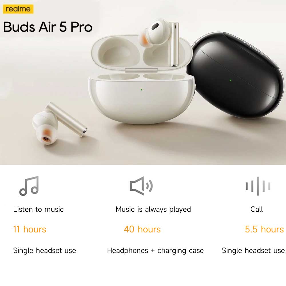 Realme Buds Air 5 Pro Tws Earbuds B Realme Buds Air 5 Pro Tws Earbuds B