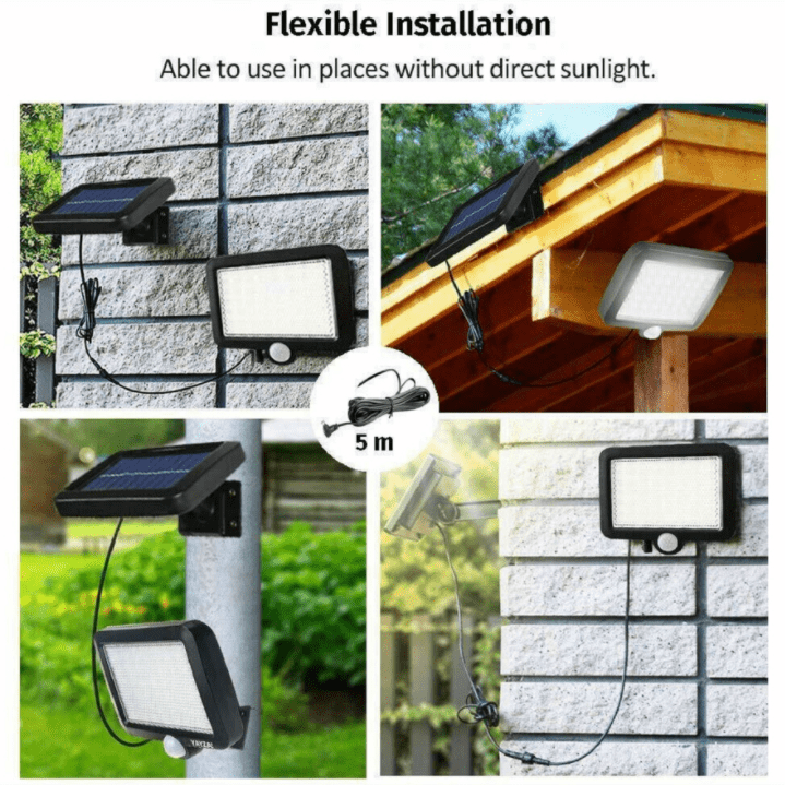 Sl F56 Multifunctional Solar Energy Sl Lamp With Motion Sensor – 50W A