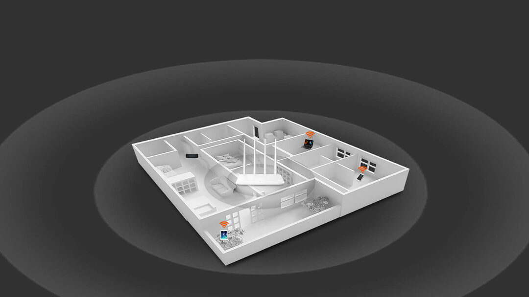 Tenda F6 300Mbps Wifi Router C