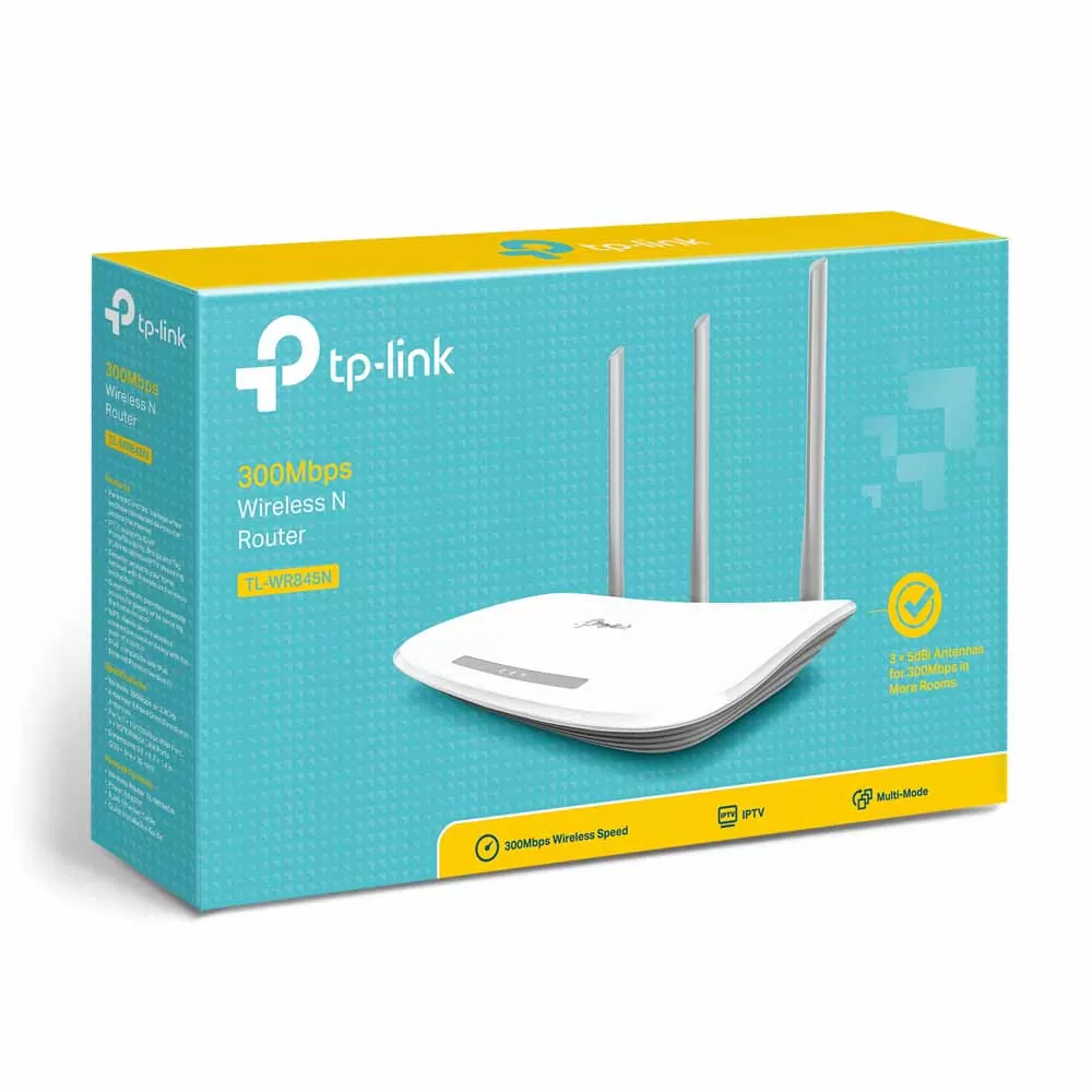 Tp Link Tl Wr845N 300Mbps Wireless Router E
