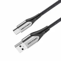 Vention Cotton Braided USB 2.0 A Male to C Male 3A Cable