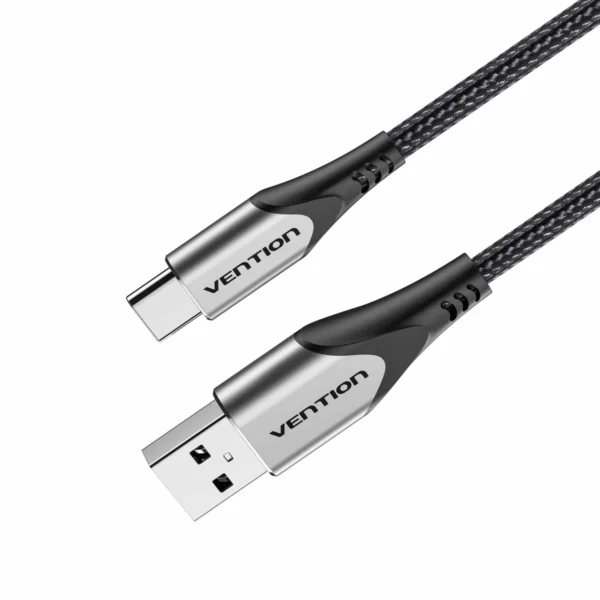 Vention Cotton Braided USB 2 0 A Male to C Male 3A Cable