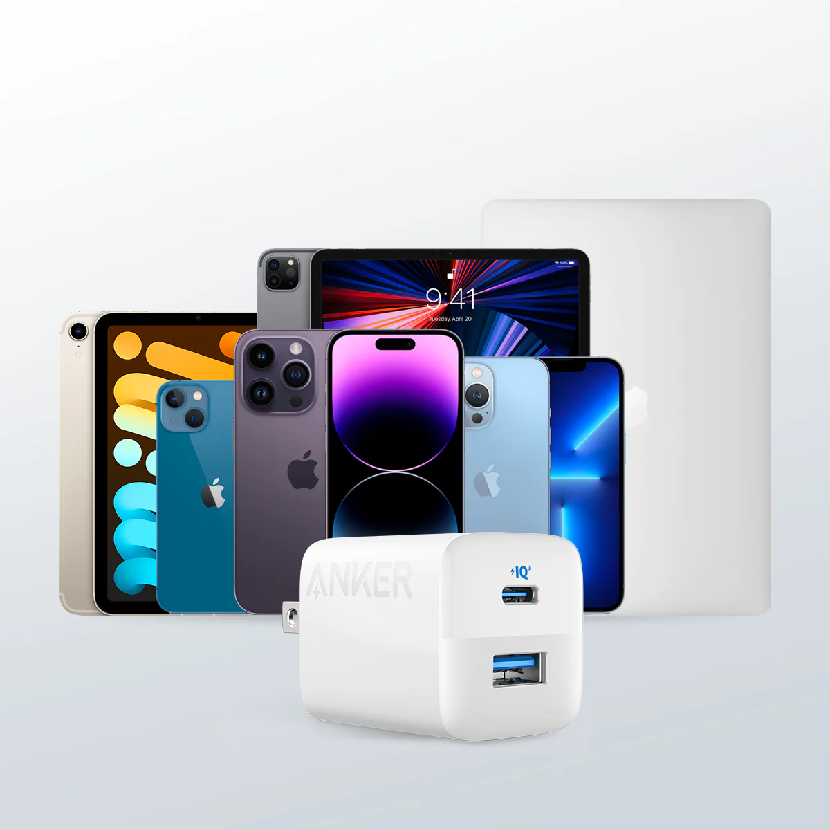 Anker 323 Charger (33W) – With Both A Usb C Port And A Usb A Port D