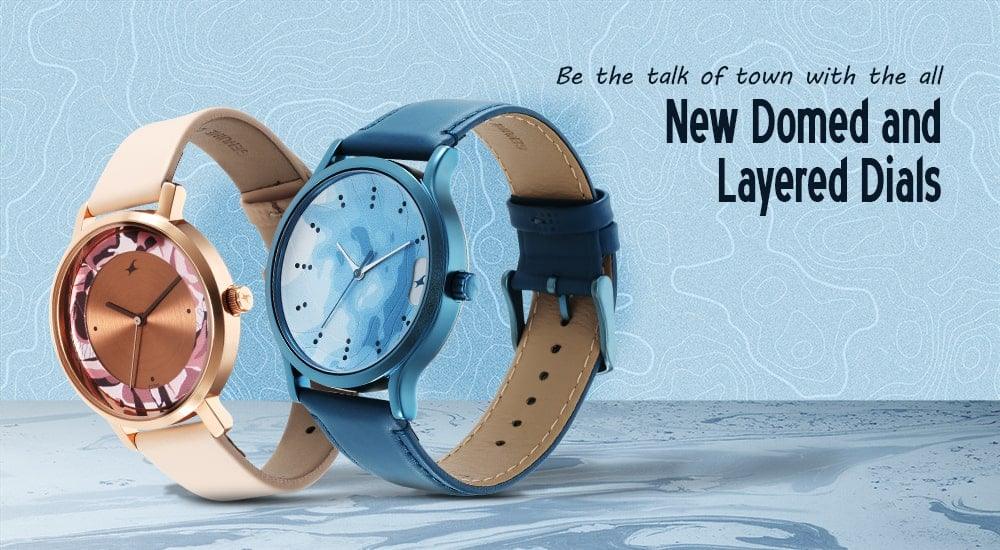 Fastrack 3296Ql02 Urban Camo Brown Dial Ladies Watch C