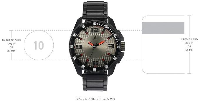 Fastrack Nr3084Nm01 Quartz Analog Dial Stainless Steel Strap Watch E Fastrack Nr3084Nm01 Quartz Analog Dial Stainless Steel Strap Watch E