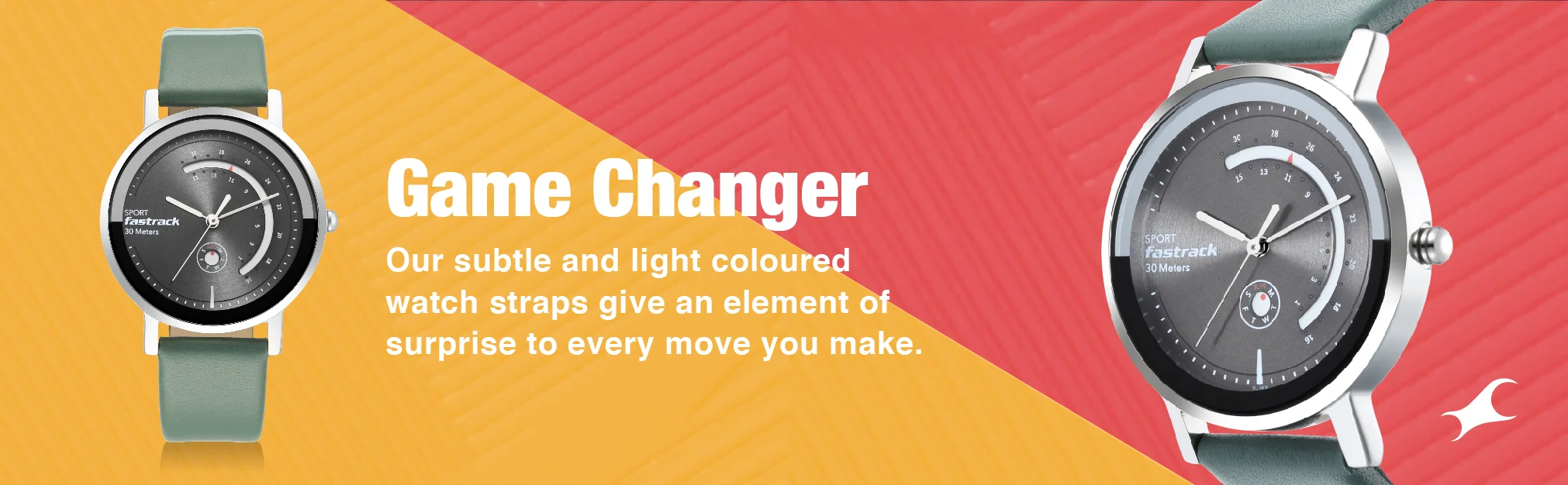 Fastrack Ns3089Nm03 Wear Your Look Quartz Analog Dial Metal Strap Watch E