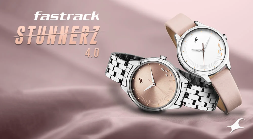 Fastrack Ns3255Nl03 Stunners Quartz Analog Dial Leather Strap Watch A Fastrack Ns3255Nl03 Stunners Quartz Analog Dial Leather Strap Watch A