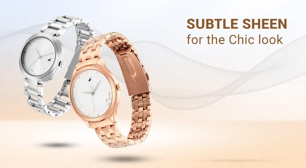 Fastrack Ns3255Nl03 Stunners Quartz Analog Dial Leather Strap Watch D Fastrack Ns3255Nl03 Stunners Quartz Analog Dial Leather Strap Watch D