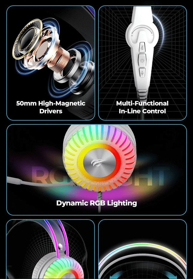 Havit H2046U Usb 7 1 Gaming Headphones B Havit H2046U Usb 7 1 Gaming Headphones B