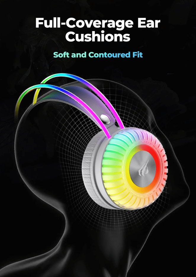 Havit H2046U Usb 7 1 Gaming Headphones D Havit H2046U Usb 7 1 Gaming Headphones D