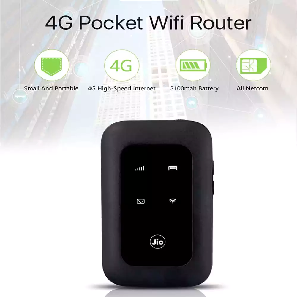 Jio Mf680S 4G Plus Lte Advanced Mobile Hotspot Router A