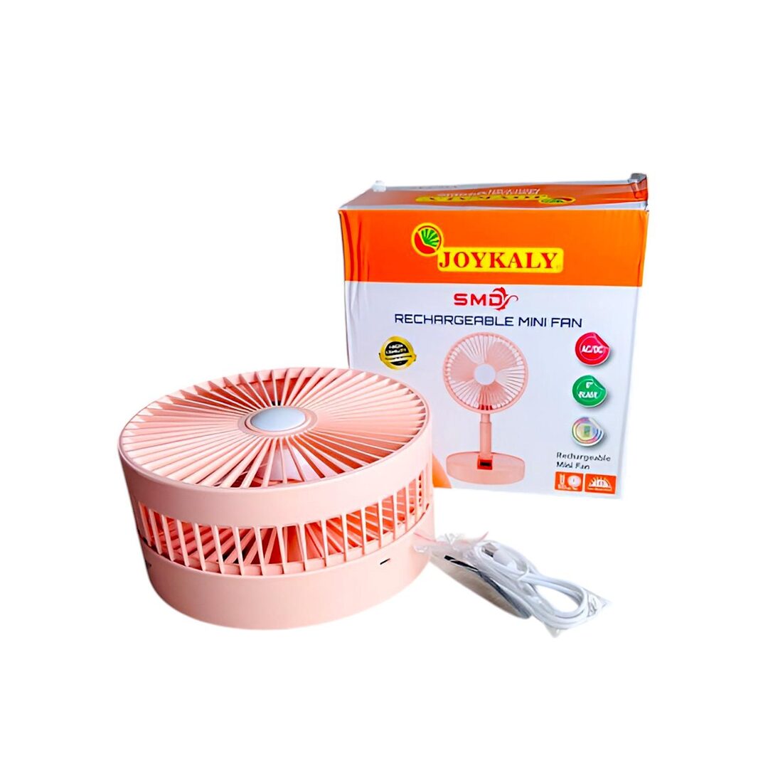 Joykaly Yg 737 Rechargeable Table Fan With Led Light B Joykaly Yg 737 Rechargeable Table Fan With Led Light B