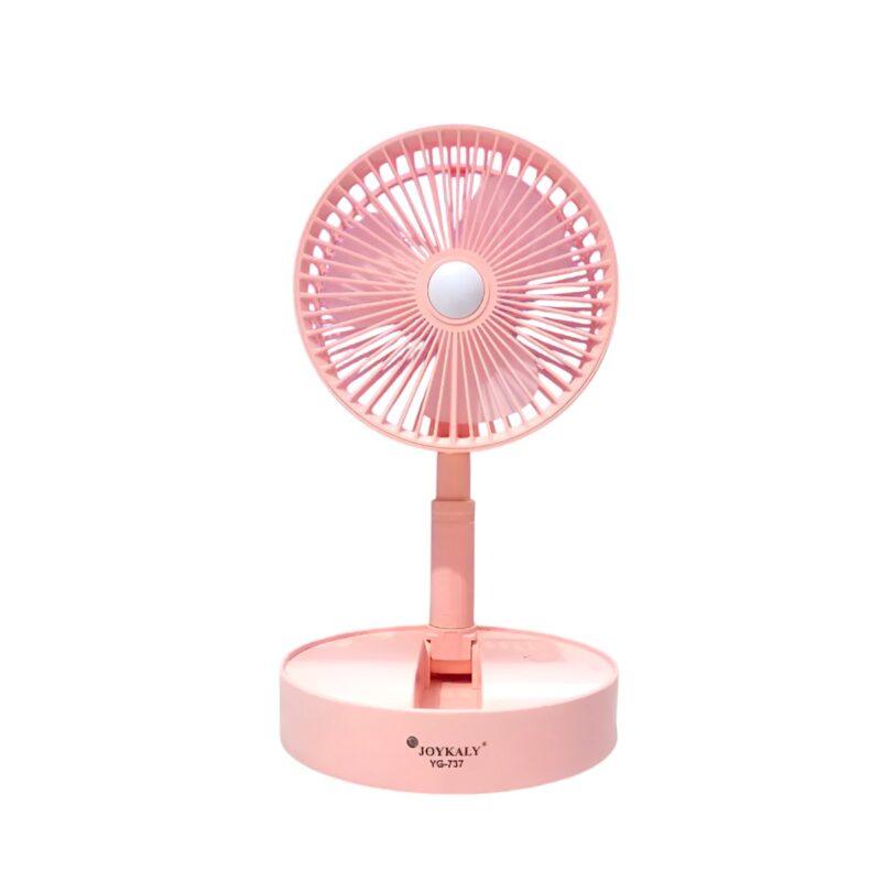 Joykaly Yg 737 Rechargeable Table Fan With Led Light Joykaly Yg 737 Rechargeable Table Fan With Led Light